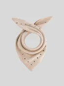 Alba Grommet Bandana in Latte