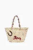 Ace Midi Macrame Basket in Multi