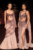 Aaranya draped sari set