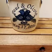 Quart Wedding Crock