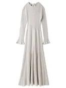 Backless Maxi Knit Dress