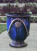 Antique Ocean Rosette Urn