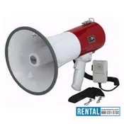 RENTAL 50 Watt Megaphone Bullhorn Public Addressing