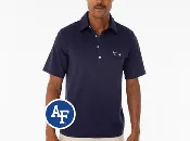 Air Force - Coach's Players Shirt - Interlock - Navy