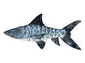 Bone Fish Iron Wall Sculpture