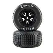 Losi Hoosier Tires, Soft, Mounted, Black, Left/Right (2): 22S DLM-LOS-4247