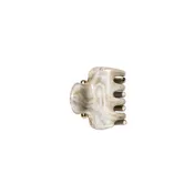 1.5" Claw Clip - Green Marble
