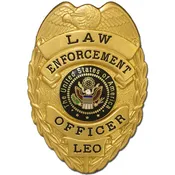 435 Law Enforcement Officer Badge