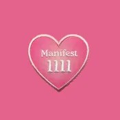 Angel Number Heart Patch - 1111 Manifest