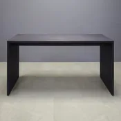 Ashville Bar Table in Ebony Veneer - 90 In. - Stock #44