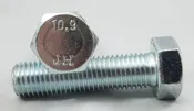 10mm-1.50 X 50mm Zinc Class 10.9 Coarse Hex Cap Screws