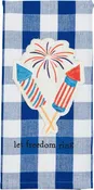 Americana Canvas Patch Towels