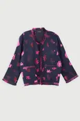 Abstract Bloom Short Jacket