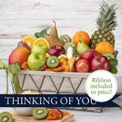 Fresh Fruit College Basket