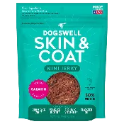 Dogswell Skin & Coat Mini Jerky Treats Salmon