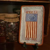 America Flag Banner 1776 ~2026