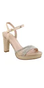 Amara Rhinestone Platform Sandal