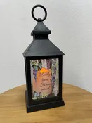 11" 'Dearly Loved' Sympathy Lantern