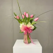 Precious Pink Tulip Bouquet