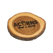 4″ Old West Log™ Coaster