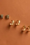 STONE EARRING SET