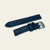 "Calhoun" Premium Watch Strap | Horween Dublin Leather | Cobalt Blue