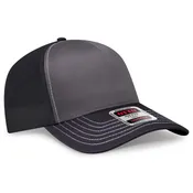 OTTO 102-664 5 Panel Low Profile Mesh Back Trucker Hat - Unisex | 16 Colors | Size OSFM