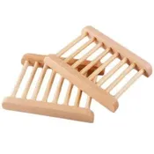 Bamboo Soap Dish — Patchouli Garden