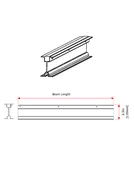 6.5" Doghouse Aluminum Beam - Direct Scaffold Supply | DSS Scaffolding, Formwork, Shoring