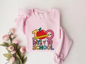 "100 Days of School" Ready-to-Press DTF Transfer