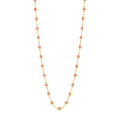 16.5 CLASSIC GIGI ORANGE NECKLACE