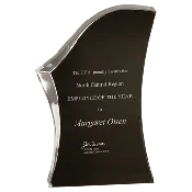 Black/Clear Luminary Surge Acrylic