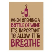 Allow to Breathe - Greeting Card