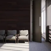 Black Cherry Engineered Wood Wall Planks
