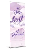 “40 Days of Lent” Banner