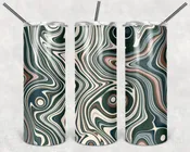 Abstract Desert Green 20oz Tumbler