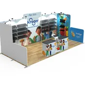 10×20 ft Merchandising Trade Show Booth- Kroger
