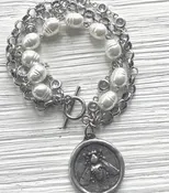 Bee Coin Bracelet