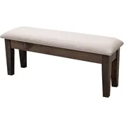 48" Maple Wood Shaker Heavy Leg Bench | GS