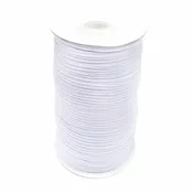 1/4″ Flat White Elastic