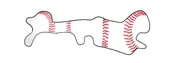 Baseball Doc Band Wrap