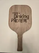 Hardwood Pickleball Charcuterie Board with Custom Engraving