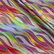 60s Swirl Holographic Tricot