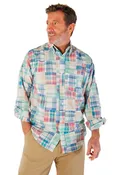 Men's Madras Long Sleeve Shirt - Cape