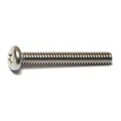 10-24 X 1-1/2 Stainless Steel Phillips Pan Head Machine Screws - 18-8 Coarse Thread