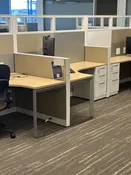 STEELCASE ANSWER WORKSTATION 6X6X53"&amp;amp; 65"h