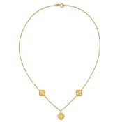 14K Station Necklace