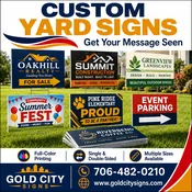 Custom Yard Signs