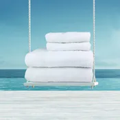 12×12 Economy Washcloth, White – priced per dozen