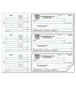 ABC Compact Size Checks, 3-On-A-Page with Side-Tear Vouchers